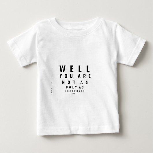 Grapny Eyechart Je bent niet zo lelijk (Voorkant)