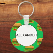 Grapny Food Pattern Sleutelhanger (Voorkant)