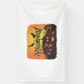Grapny Happy Halloween-ontwerp Spandoek (Verticaal)