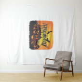 Grapny Happy Halloween-ontwerp Wandkleed (In Situ (horizontaal))