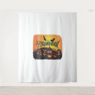 Grapny Happy Halloween-ontwerp Wandkleed
