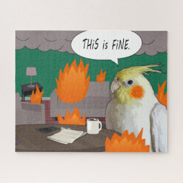 Grapny Homeschool Cockatiel Dit is een mooie Chaos Legpuzzel