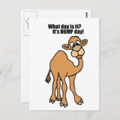 Grapny Hump Day Camel Art Briefkaart (Voorkant / Achterkant)