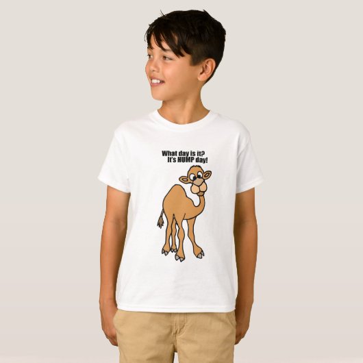 Grapny Hump Day Camel Art T-shirt (Voorkant volledig)