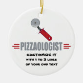 Grapny I Love Pizza Keramisch Ornament (Voorkant)