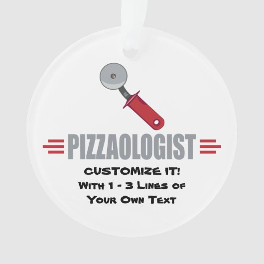 Grapny I Love Pizza Ornament (voorkant)