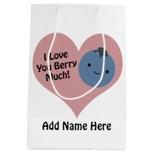 Grapny, ik hou van je Berry Much Cute Kawaii Blueb Medium Cadeauzakje