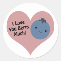 Grapny, ik hou van je Berry Much Cute Kawaii Blueb