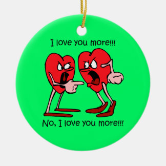 Grapny, ik hou van je keramisch ornament