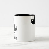 Grapny, ik snor je een vraag. tweekleurige koffiemok (Center)