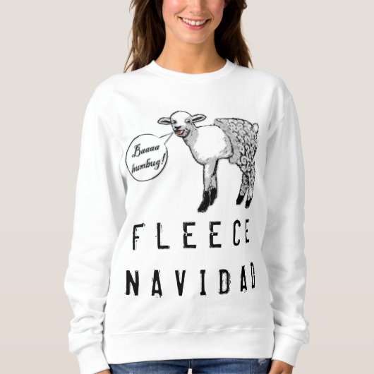 Grapny Kerstmis Bah Humbug Trui (Voorkant)