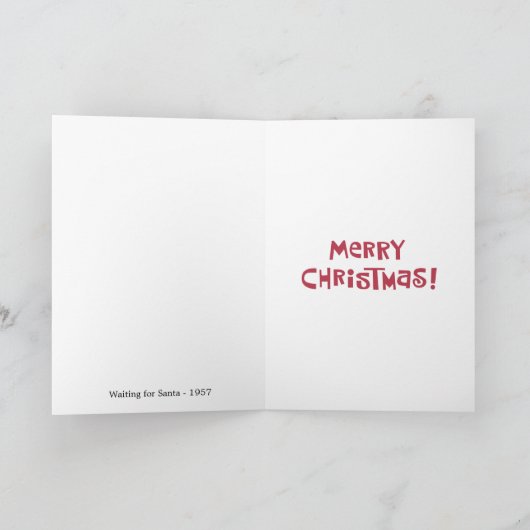 Grapny Kerstmis Feestdagen Kaart (Binnen)