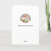 Grapny Kerstmis Feestdagen Kaart (Achterkant)