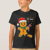 Grapny Kerstmis Oh Snap Gingerbrood Man Cookie X M T-shirt (Voorkant)