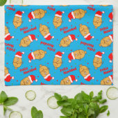 Grapny Kerstmis Tamales Pattern Theedoek (Gevouwen)