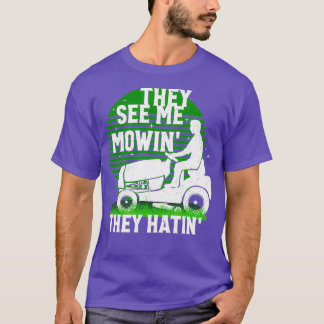 Grapny Landscaper Yard Lawn Mow Ze zien me T-shirt