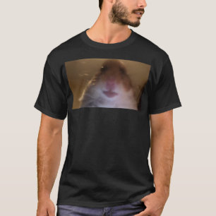Grapny Meme Hamster Staring Front Camera Inter T-shirt