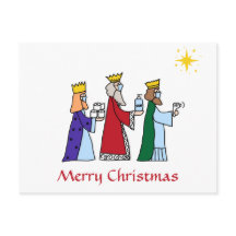 Grapny Merry Kerstmis 3 Kings Greeting Holiday