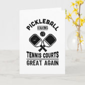 Grapny Pickleball nogmaals geweldig met Dink Gift Kaart (Gele Bloem)