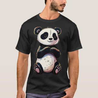 Grapny schattige Panda 1 T-shirt
