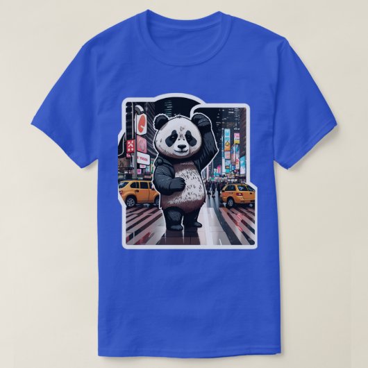 Grapny schattige Panda T-shirt (Design voorkant)
