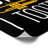 Grapny Sorry dat ik de Trumpet Band heb getookt Poster (Hoek)