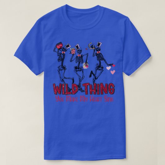 Grapny Three Skeleton Dance wild... dat je m'n eig T-shirt (Design voorkant)