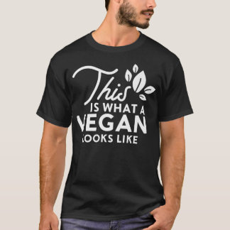 Grapny Vegetarian Vegan ziet een Vegan er zo uit T-shirt