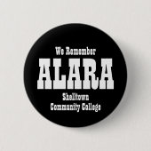 Grapny We herinneren ons ALARA Ronde Button 5,7 Cm (Voorkant)