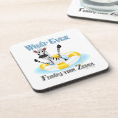 Grapny What Floats you Zebra Bier Onderzetter (Linkerzijde)