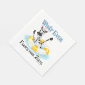 Grapny What Floats you Zebra Servetten (Hoek)