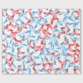 Grapny Wing love Pattern Cadeaupapier (Vlak)