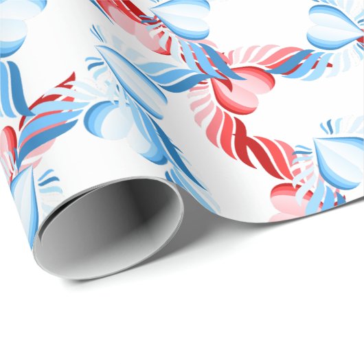 Grapny Wing love Pattern Cadeaupapier (Rol Hoek)