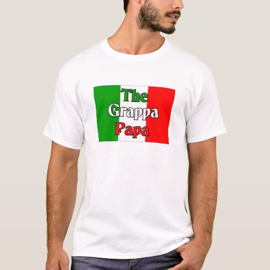 Grappa Papa T-shirt (Voorkant)