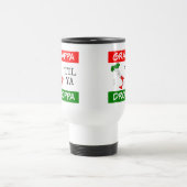 Grappa Til Ya Droppa Italië Vlagkaart Reisbeker (Center)