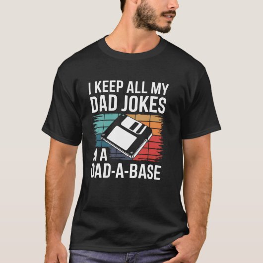 Grappen DadABase Grappig Vaderdag Cadeau Idee T-shirt (Voorkant)