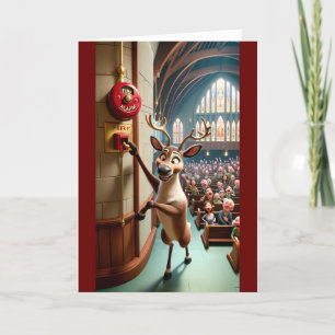 Grappen op de stoute lijst van de Kerstman Feestdagen Kaart