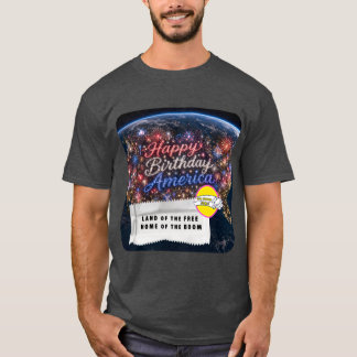Grappen over kauwgomwikkels 4 juli T-shirt