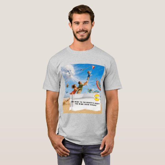 Grappen over kauwgomwikkels t-shirt (Voorkant volledig)
