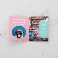 Grappen Verjaardagsuitnodiging, Eenhoorn Liefde, o