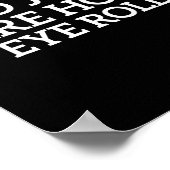 Grappen zijn hoe de ogen rollen grappige vaders da poster (Hoek)