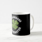 Grappenmaker Coördinator Funny St Patrick's Day Koffiemok (Voorkant rechts)