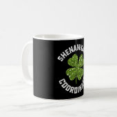 Grappenmaker Coördinator Funny St Patrick's Day Koffiemok (Voorkant links)