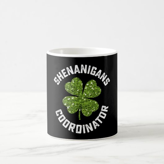 Grappenmaker Coördinator Funny St Patrick's Day Koffiemok (Center)