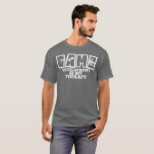 Grappenmaker voor game-ontwikkelaars Programmerher T-shirt (Voorkant volledig)