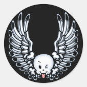 grappenmakerij ronde sticker (Voorkant)