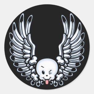 grappenmakerij ronde sticker