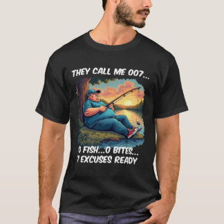 Grappig 007 Visser excuseert zich voor T-shirt