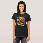 Grappig 100 dagen slimmer overhemd Fijne 100e dag T-shirt (Voorkant volledig)