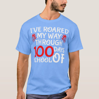 Grappig 100 dagen van schoolcitaat Ix27ve bezoedel T-shirt